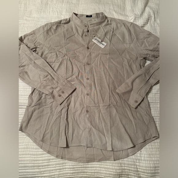 CooFandy Long Sleeve Button Down Shirt - NWT - Size XXL - Picture 5 of 11